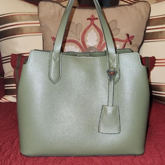 A New Day Sage Green Tote Bag - Picture 1 of 6